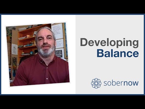 Developing Balance In Recovery